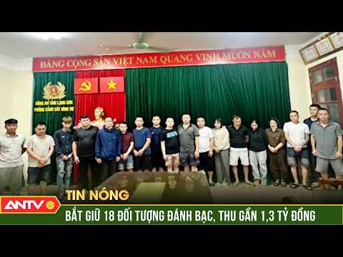 18 'con bạc' kéo nhau vào rừng sâu mở sới xóc đĩa tiền tỷ | ANTV thumbnail