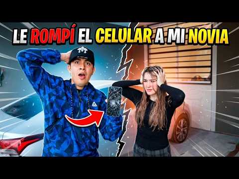 BROMA A MI NOVIA LE ROMPO SU CELULAR(*BROMA EXTREMA*)//Dani Universe// thumbnail