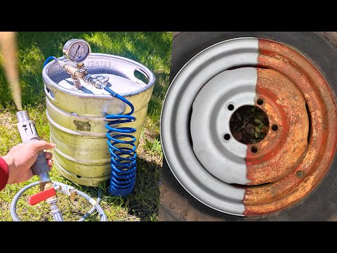 TRUCO | Quitar Oxido con Maquina Casera (En Segundos) | Chorro de Arena thumbnail