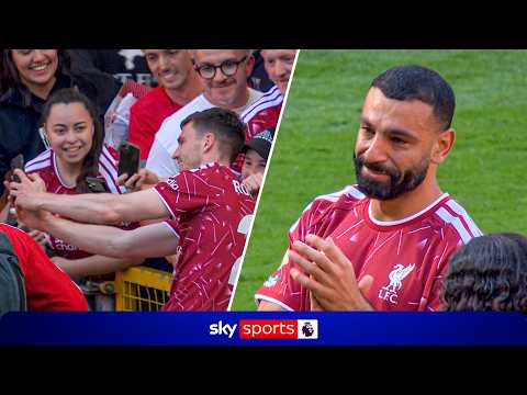 Mo Salah and Andy Robertson FULL Liverpool farewells ❤️ thumbnail