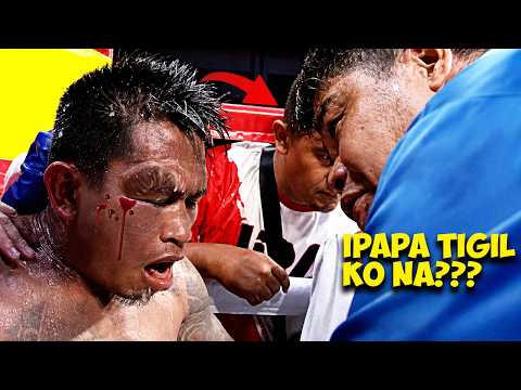 JOHNRIEL CASIMERO LUKOT ANG MUKHA DAHIL SA HALIMAW NA MEXICANONG DUMAYO | latest fight 2026 thumbnail