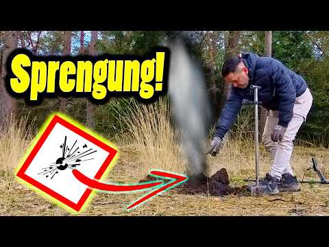 Achtung Sprengung!!! Explosive Funde aus dem zweiten Weltkrieg bei der Schatzsuche thumbnail