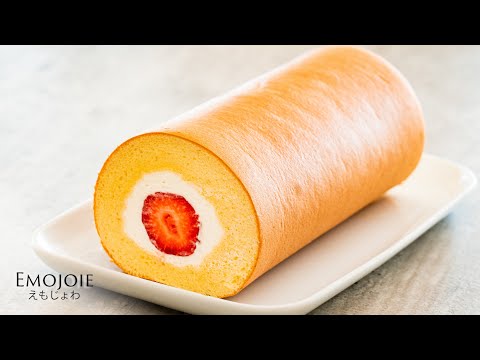 How to Make a Fluffy Swiss Roll Cake | Emojoie thumbnail