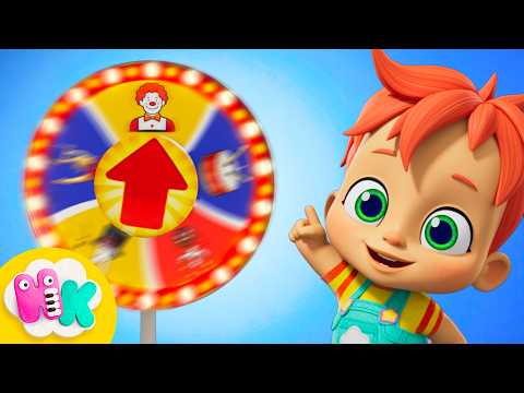 Spin the Wheel with Me! ⁉️🤔 Talent Show Song for Kids | HeyKids Nursery Rhymes thumbnail