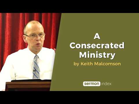A Consecrated Ministry by Keith Malcomson thumbnail