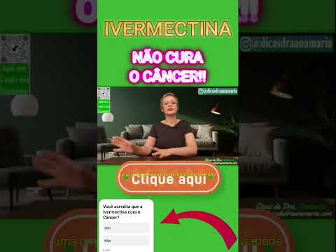 🟢A Ivermectina Pode Ser a Chave para Curar o Câncer? Descubra! #dicasdadraanamaria thumbnail