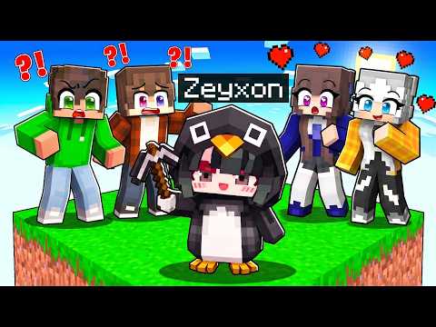 Sono DIVENTATO un PINGUINO BEBÈ GUGUGAGA in Minecraft! thumbnail