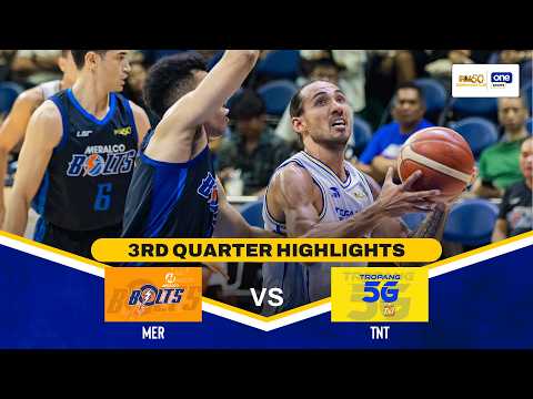 MERALCO vs TNT | 3RD QUARTER HIGHLIGHTS | PBA SEASON 50 COMMISSIONER'S CUP SEMIS thumbnail
