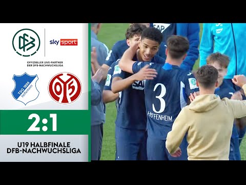Erster Finalist steht fest! | TSG Hoffenheim - 1. FSV Mainz 05 | Halbfinale U19-DFB-Nachwuchsliga thumbnail