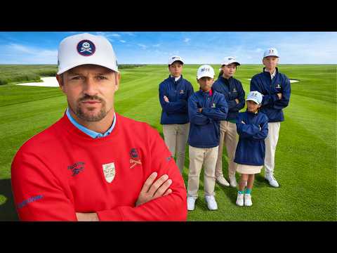 1 Pro Golfer vs 5 Kids (They Were So Good) thumbnail
