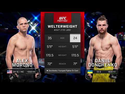 UFC Vegas 113 : Мороно VS Донченко thumbnail