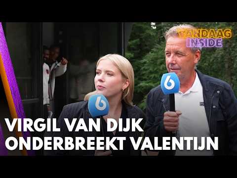 Virgil van Dijk onderbreekt Valentijn Driessen tijdens het raten van outfits van Oranje-spelers thumbnail