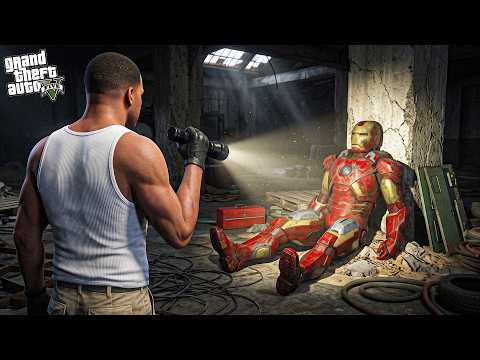 Franklin Unexpectedly Found An Abandoned Ironman's Suit in GTA 5 ! thumbnail