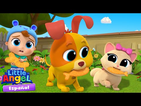 ⭐NUEVO⭐ La cita de juegos de Bingo 🐶 Canciones Infantiles 🎵 Little Angel Español thumbnail