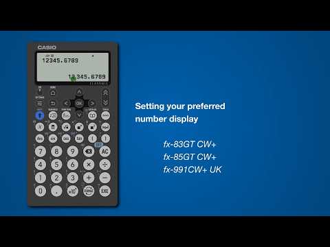 ClassWiz+ Settings Number Format thumbnail