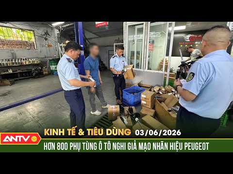 Phát hiện hơn 800 phụ tùng ô tô giả mạo nhãn hiệu | Bản tin kinh tế và tiêu dùng ngày 3/6 | ANTV thumbnail