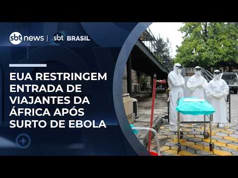 Surto de ebola: EUA restringem entrada de viajantes de 3 países africanos | #SBTBrasil thumbnail