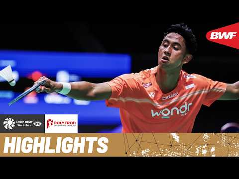 Alwi Farhan vs Lakshya Sen | High-octance rallies with explosive changes of pace thumbnail