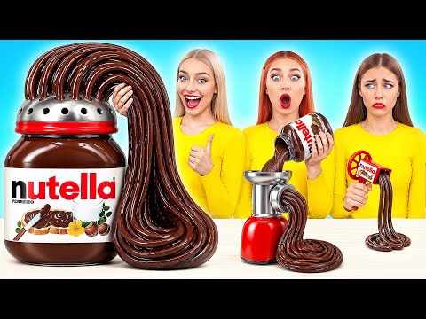 Desafío Chocolate Alimento Grande, Mediana y Pequeña | Desafíos De Comida Divertida por Multi DO thumbnail