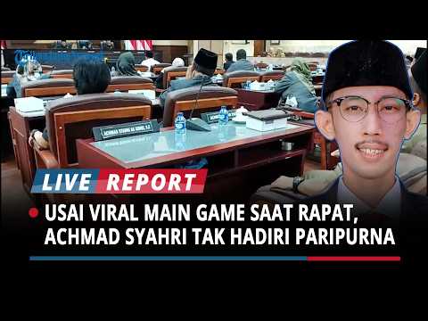 Usai Viral Main Game saat Rapat, Achmad Syahri Kini Tidak Hadiri Paripurna: Tidak Enak Badan thumbnail