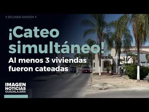 Catean simultáneamente tres casas en coto residencial de Tlajomulco | Noticias GDL thumbnail