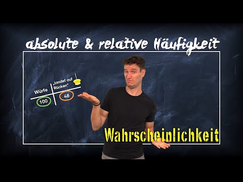 Absolute und relative Häufigkeit ⎮ Wahrscheinlichkeitsrechnung - einfach erklärt thumbnail