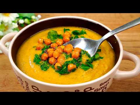 No one knows this vegetable soup recipe! Vegetable soup is better than meat soup! Healthy soup 🔥 thumbnail