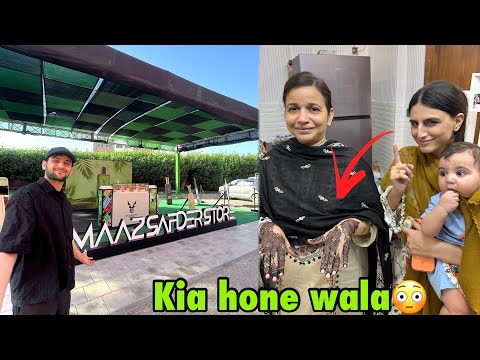 Ye mom ne mehandi kiun lagai hai kia hone wala?| summers ke liye watertube leli basil ki excitement? thumbnail