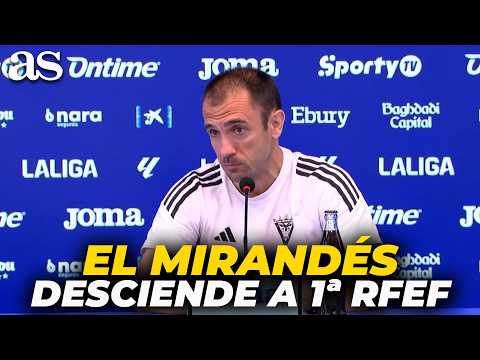 ANTXON MUNETA, rueda de prensa tras el LEGANÉS 1 - MIRANDÉS 0: el Mirandés, a 1ª RFEF thumbnail