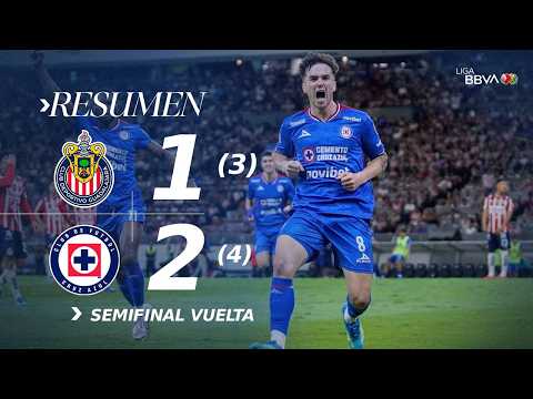 Chivas 1-2 Cruz Azul RESUMEN Semifinales Vuelta | ¡La Máquina a la Final del CL 2026! ? thumbnail