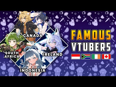 Most Popular Vtubers from Each Country 【Part 3】 thumbnail