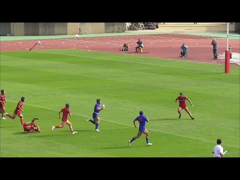 長崎北陽台　得点シーン⑥　後半６分　第１０4回全国高校ラグビー大会長崎県決勝戦　長崎北陽台ＶＳ長崎南山　かきどまり陸上競技場　２０２4１１２３ thumbnail