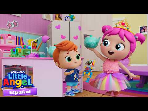 Sofi aprende a reciclar ♻️🩷 Canciones Infantiles 🎵 Little Angel Español thumbnail