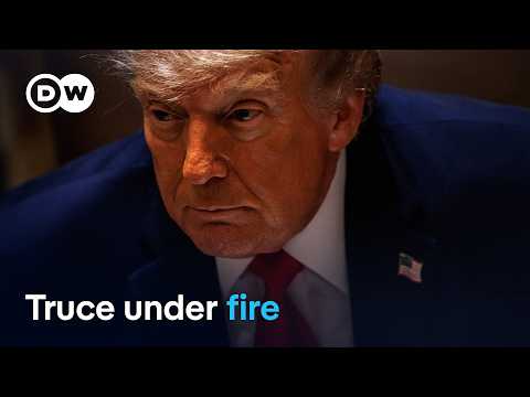 Iran and US exchange fire as ceasefire extension deal takes shape | DW News thumbnail