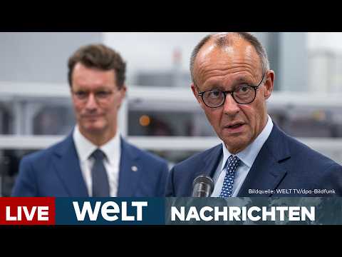 PUTSCH-GERÜCHTE IN DER CDU: Unmut gegenüber Merz ‒ Kommt ein Kanzler-Austausch? | WELT LIVESTREAM thumbnail