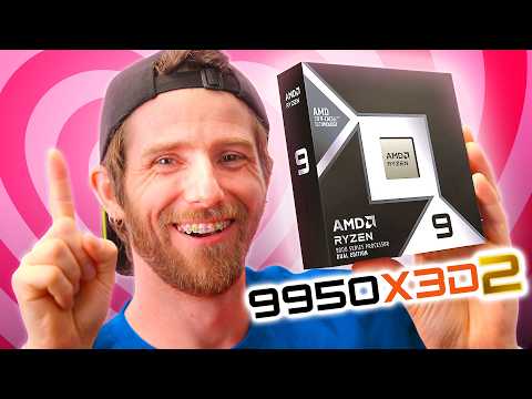 It's Overpriced and I'm EXCITED - Ryzen 9 9950X3D2 Dual Edition Review thumbnail