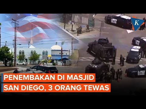Penembakan di Masjid Terbesar San Diego AS, 5 Orang Tewas termasuk 2 Pelaku thumbnail