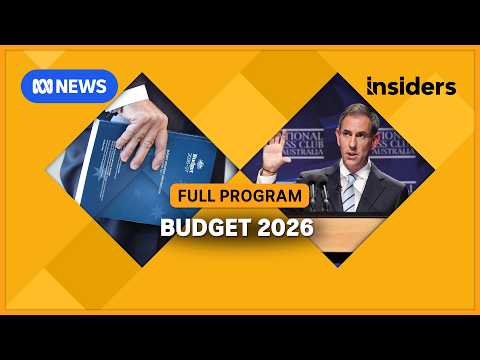 Looking at the impact of Budget 2026 a week later | Insiders | ABC NEWS thumbnail