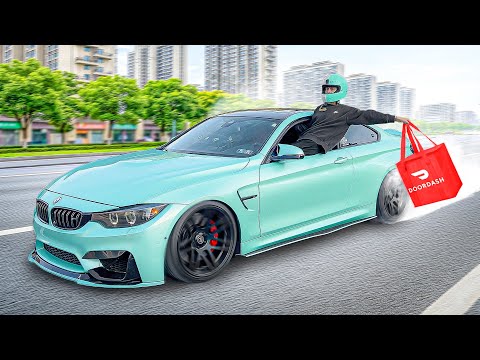 DOOR DASH IN MY BMW M4 *POV* thumbnail