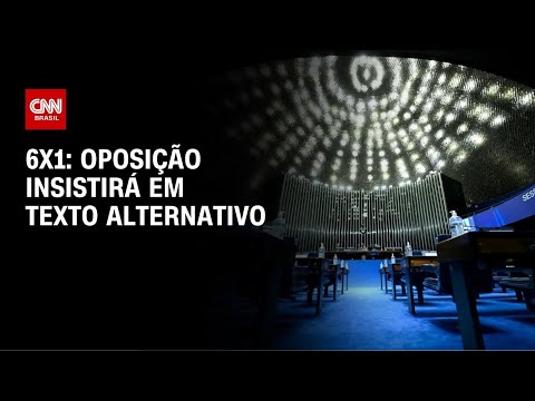 6x1: Oposição quer debate sobre transição e insistirá em texto alternativo | AGORA CNN thumbnail
