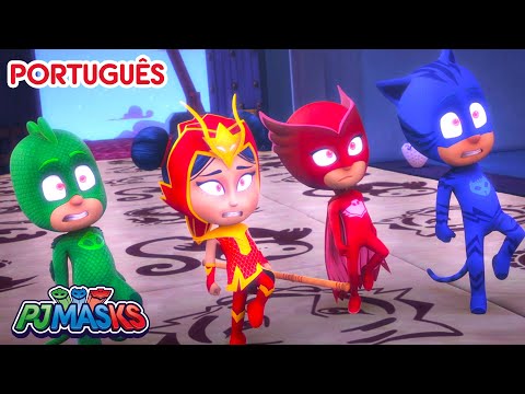 Loucura da dança do macaco! 🐒  PJ Masks em Português episódios completos | Desenhos animados thumbnail