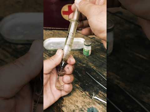 90s Kids Will Remember This! 💉 Old Medical Injection Sterilization Process #Nostalgia thumbnail