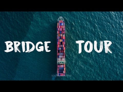 Navigation Bridge of a Mega Ship - A Closer Look at the Command Center thumbnail