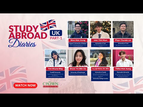 CROWN Education's Study Abroad Diaries: UK Student-Led Panel Session (Part 1) thumbnail