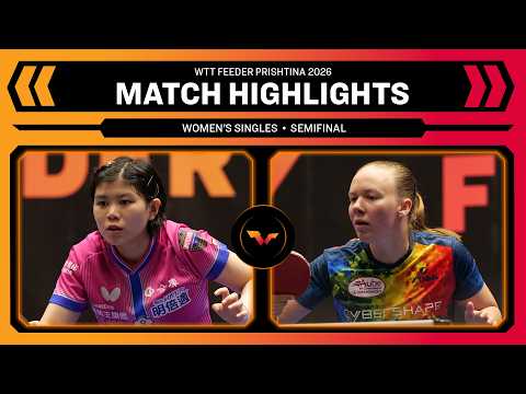 Yeh Yi-Tian vs Isa Cok | WS SF | WTT Feeder Prishtina 2026 thumbnail