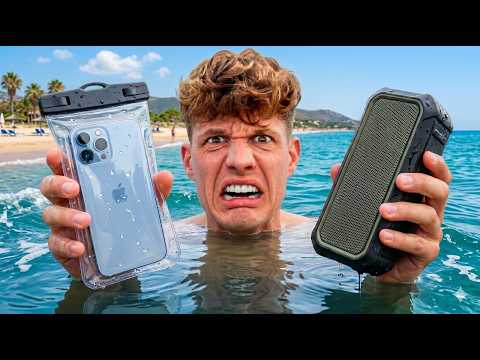 Ich teste VIRALE Produkte, die WASSERDICHT sind thumbnail