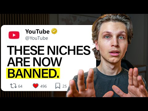 WARNING: These YouTube Niches Are Now BANNED thumbnail