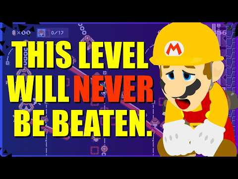 Why this Mario Maker Level Will Never Be Beaten. thumbnail