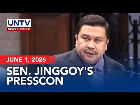 Sen. Jinggoy Estrada holds press conference | June 01, 2026 thumbnail