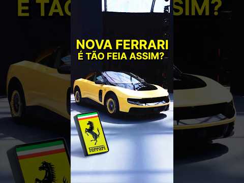 NOVA FERRARI é a MAIS FEIA da HISTÓRIA feita pelo DESIGNER do iPHONE! thumbnail